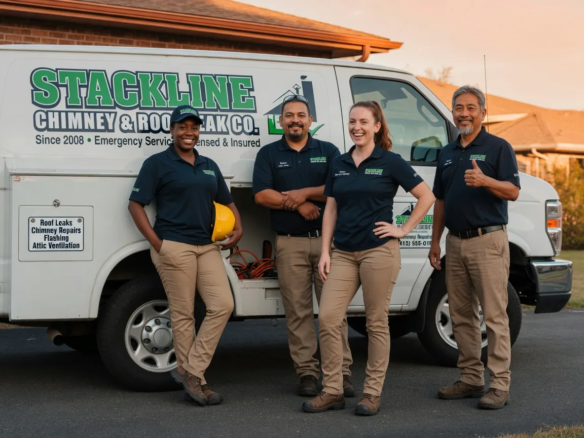 Chimney flashing repair company in Stockton, MO
